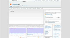 Desktop Screenshot of luxembourg.pro